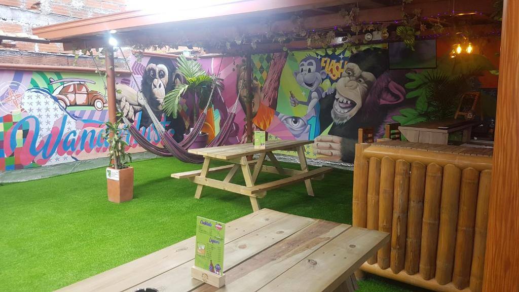 Purple Monkey Hostel in El Poblado, Medellín