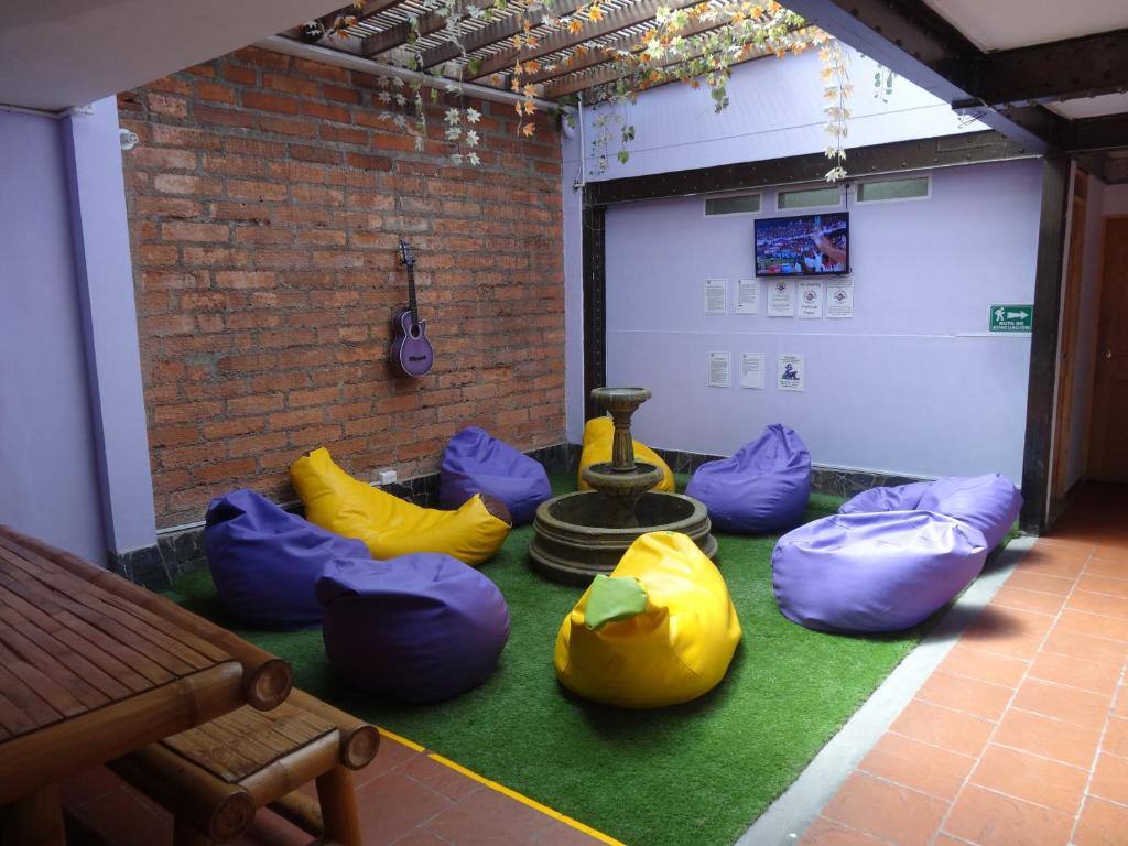 Purple Monkey Hostel in El Poblado, Medellín
