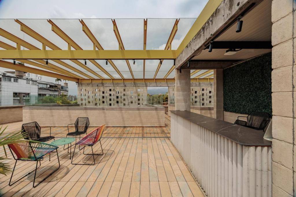 The Somos Beats Hotel & Rooftop in El Poblado, Medellín