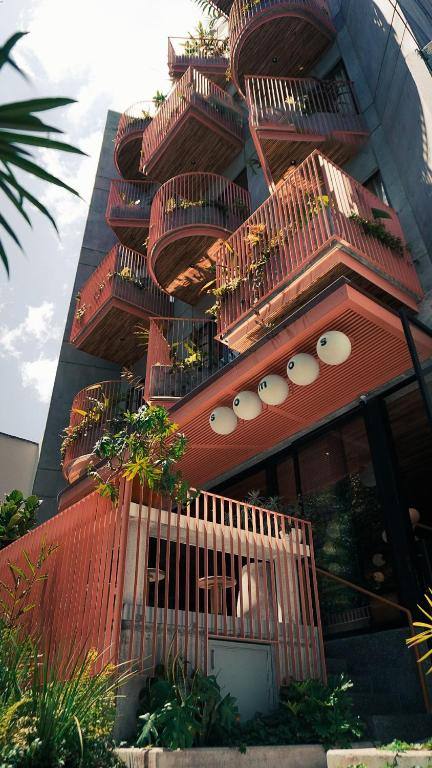 The Somos Bold Hotel in El Poblado, Medellín
