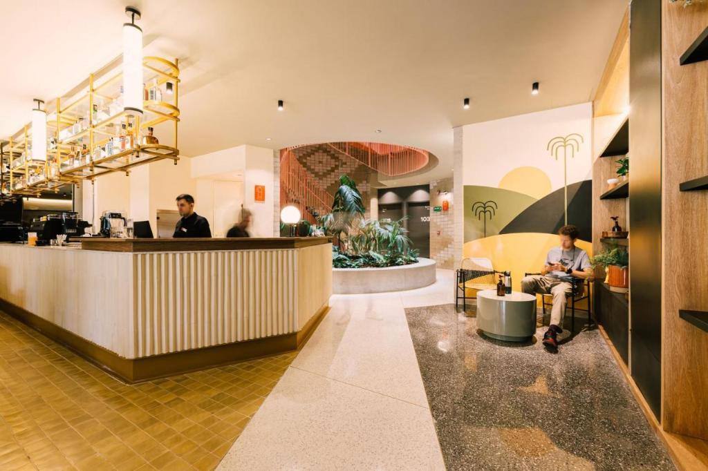 The Somos Bold Hotel in El Poblado, Medellín