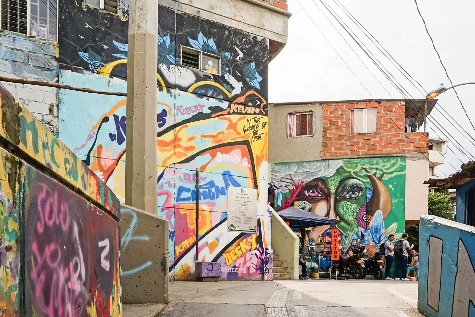 Street art in Comuna 13