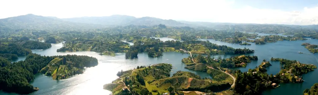 The Guatapé reservoir