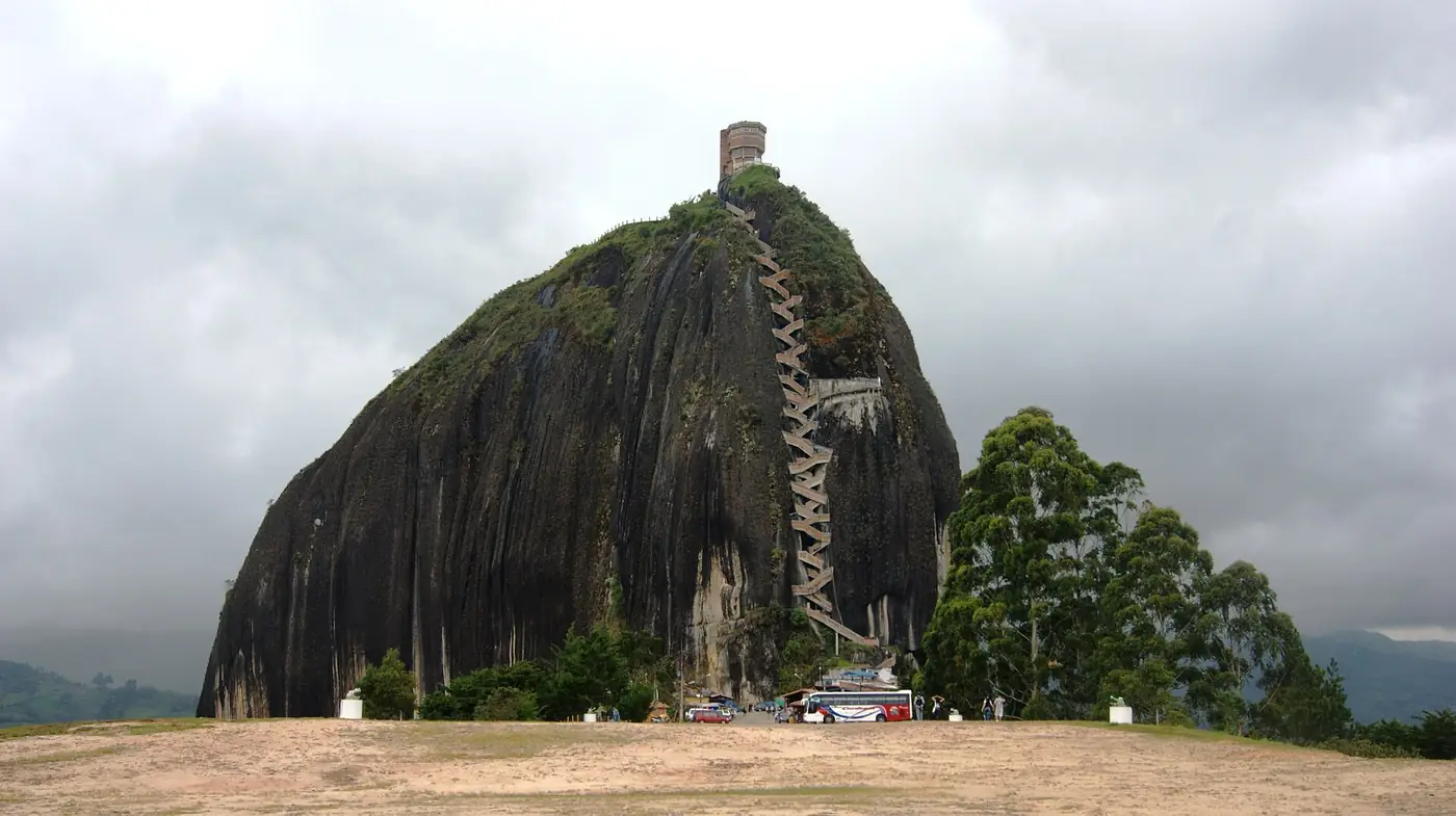 The Piedra del Peñol, the rock above Guatapé