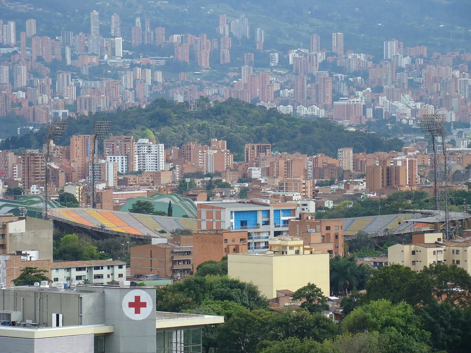 Medellín skyline